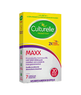 Culturelle MAXX é um Probiótico para diarreia por antibiótico