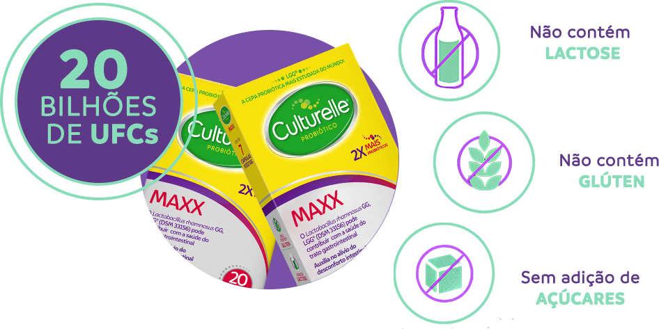 Probiótico culturelle maxx