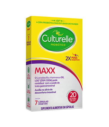 Culturelle MAXX é um Probiótico para diarreia por antibiótico